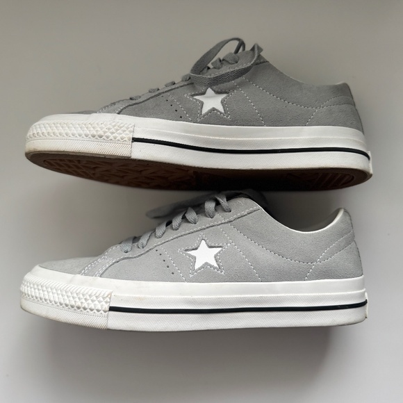 Unisex Converse One Star Pro Sneakers Wolf Grey - Picture 11 of 15